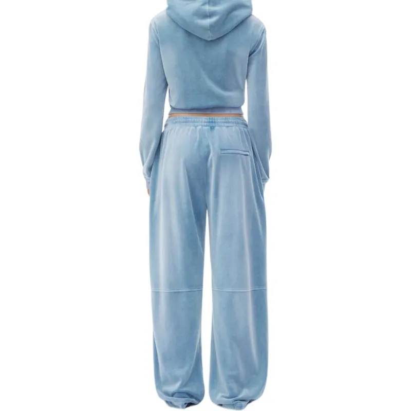 Alexander Wang Crushed Velour Trackpants-2