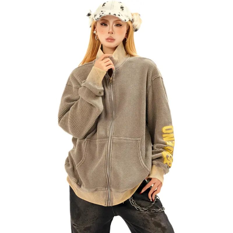 DanerWang Sweatshirts Unisex Gray-3
