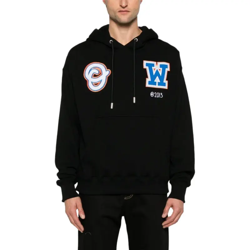 OFF WHITE Wiz Patch Skate Hoodie-3