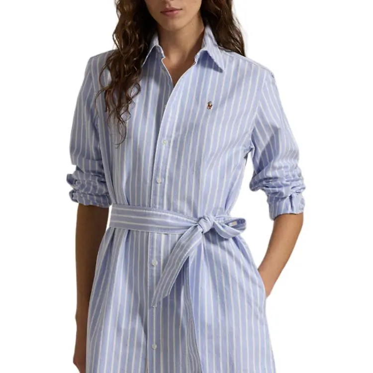 Polo Ralph Lauren Striped Long Sleeved Shirt Dress-3