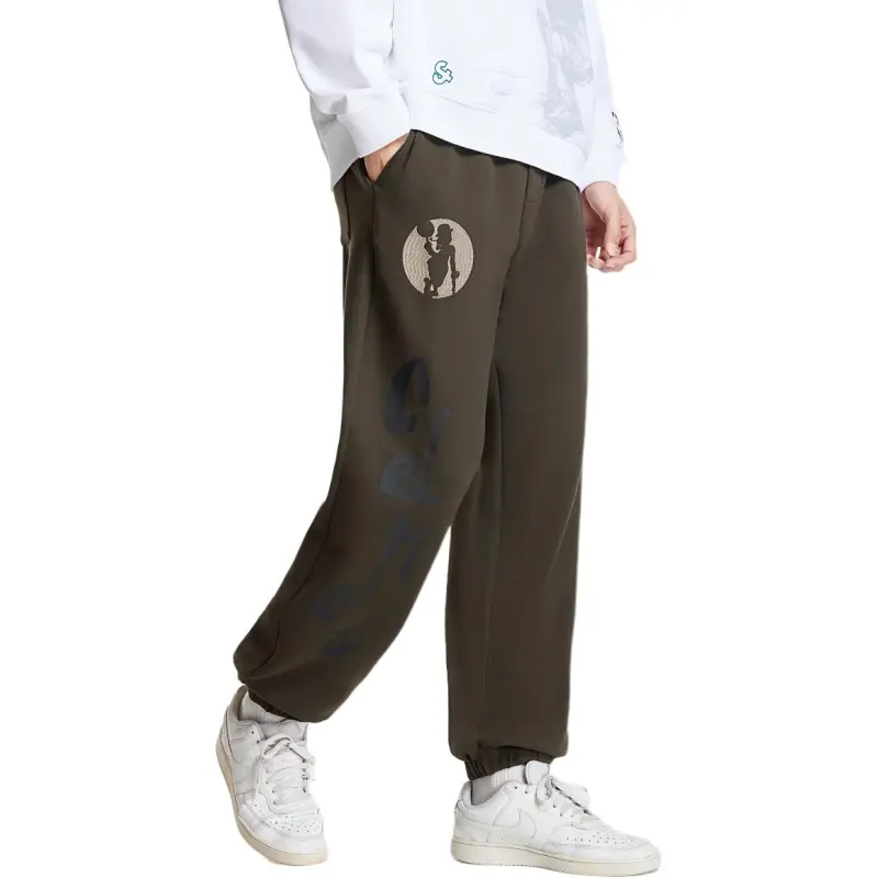JACK JONES· JACK&JONESxNBA Casual Pants, Sweatpants, Pants Men's Black Olive-4