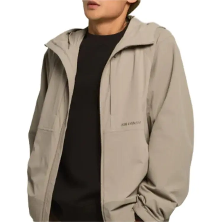 SALOMON Jackets Coats Men's Beige-4