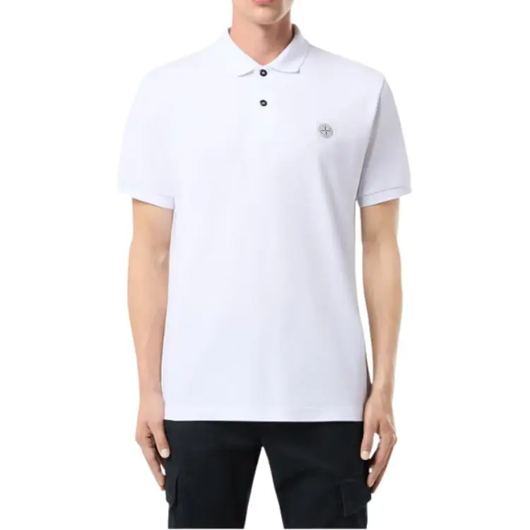 STONE ISLAND Compass patch Polo Shirt-4