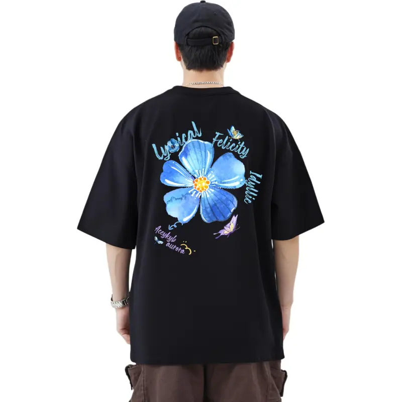 YK&YB T Shirts Unisex Black-4