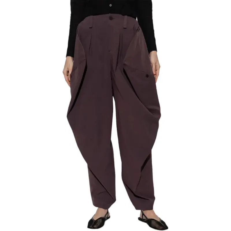 ISSEY MIYAKE Wide leg Trousers-2
