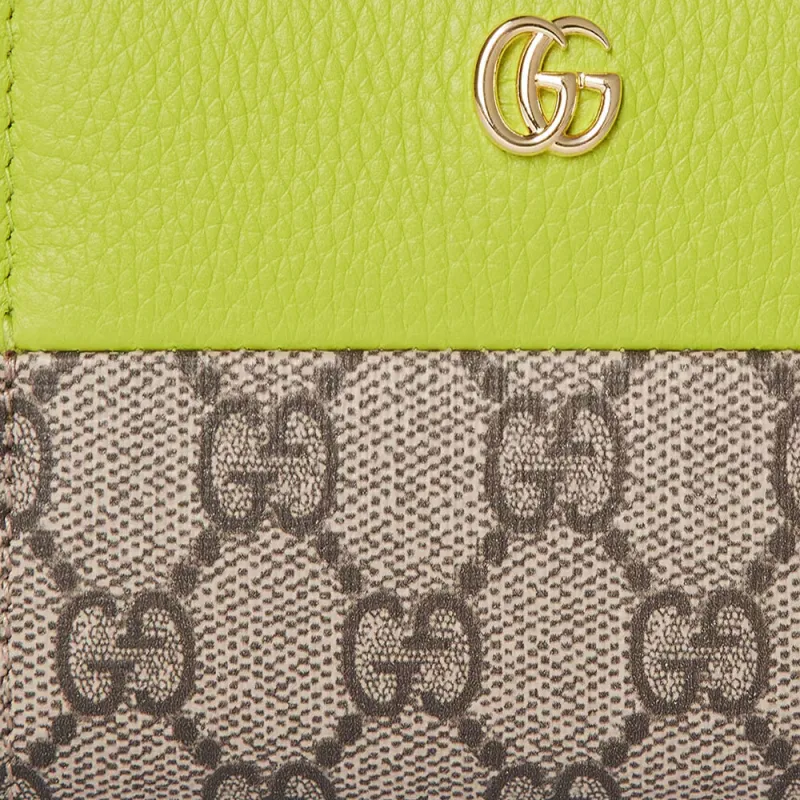 GUCCI GG Marmont Leather Wallet Medium Size Women's Multicolor-6