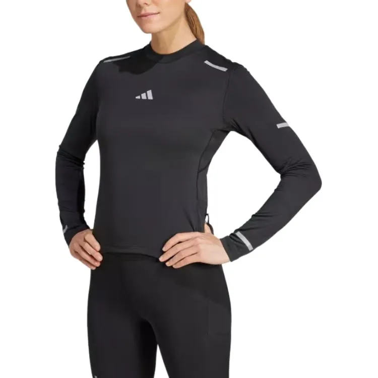 Adidas Free Shipping With AdiClub Ultimate Running Reflective Long Sleeve Tee-4