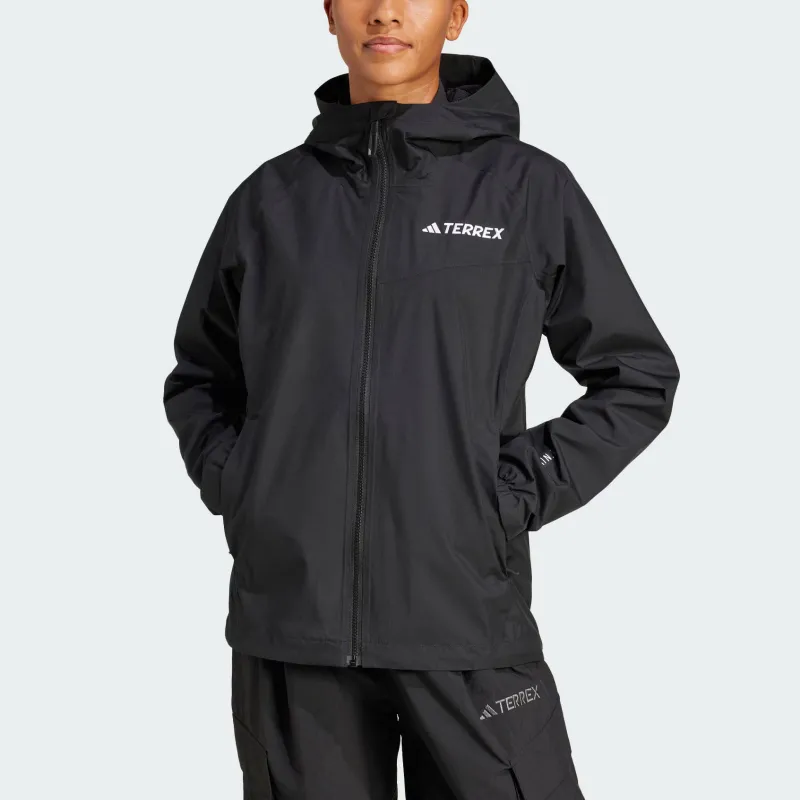 Adidas Free Shipping With AdiClub Terrex Multi 2L RAIN.RDY Jacket-1