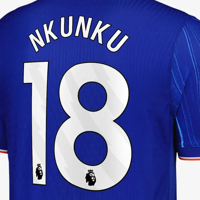 Nike Christopher Nkunku Chelsea 2024/25 Match Home Men's Nike Dri FIT Adv Soccer Jersey-3