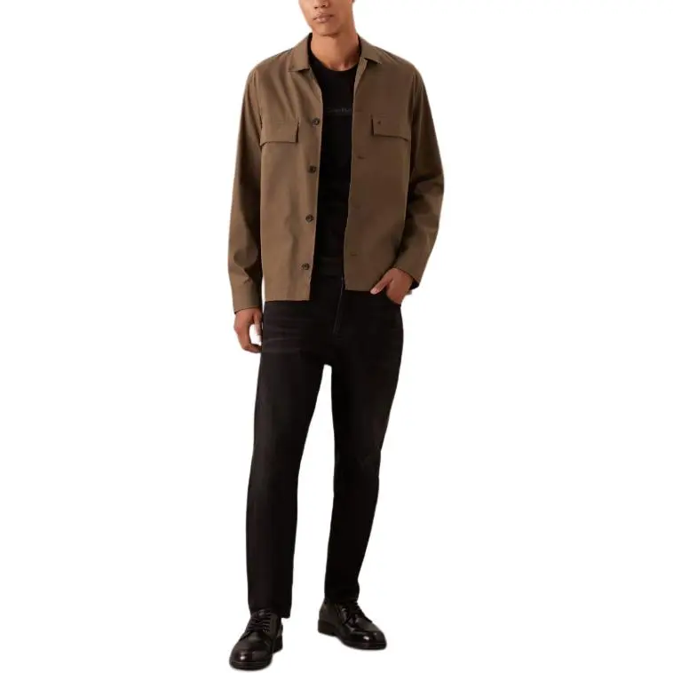 Calvin Klein Twill Overshirt-3