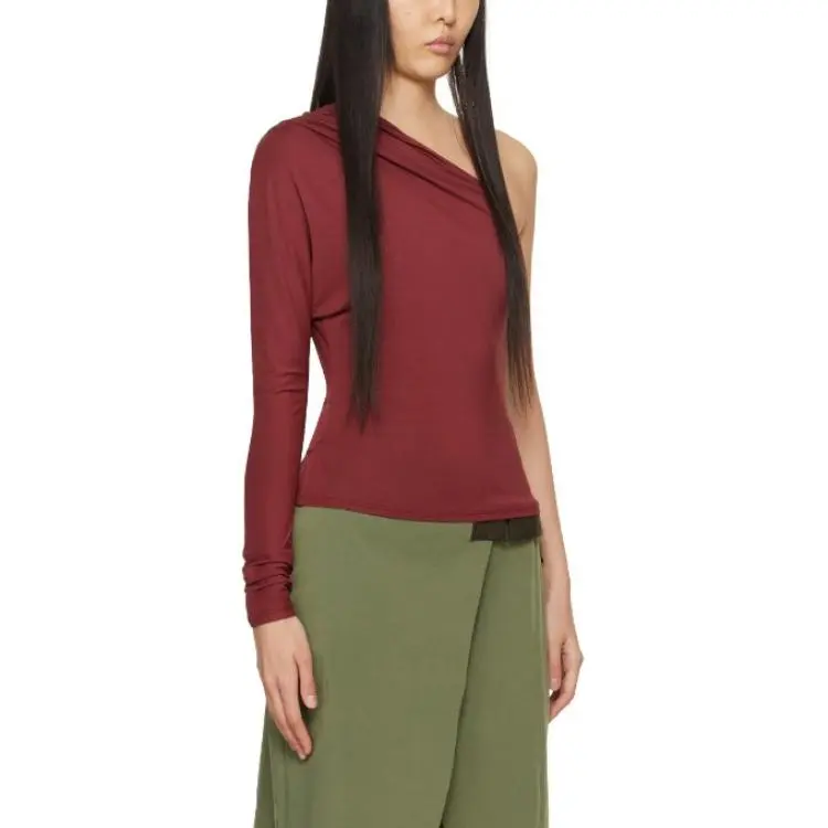 Miaou T Shirt Women's Reddish Umber-2