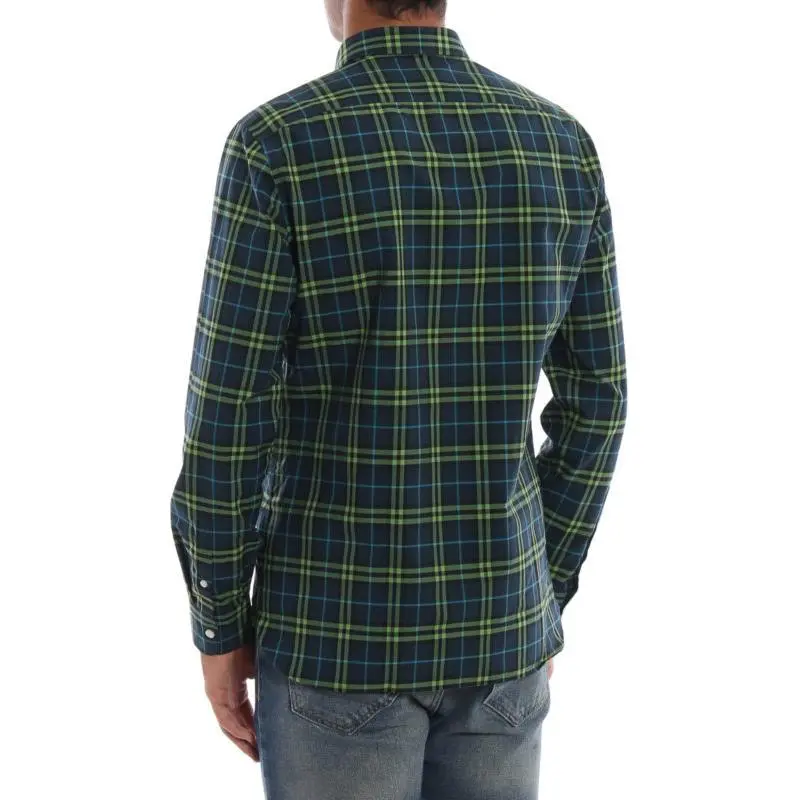 Burberry Shirts Men Green-3