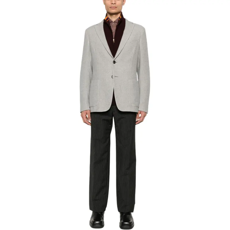 Ermenegildo Zegna Mélange effect Blazer-1