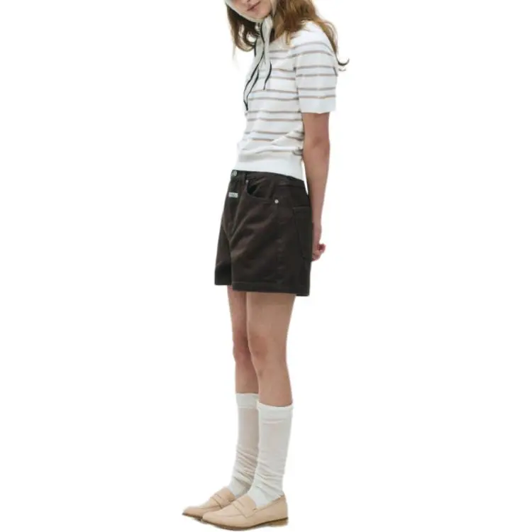 MARITHE FRANCOIS GIRBAUD Denim Shorts Women's-2