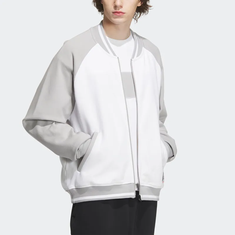 Adidas Jackets Unisex White Light Gray-2