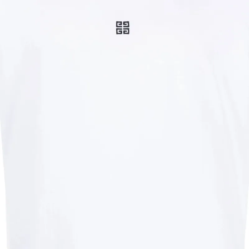 Givenchy Logo Embroidered Crewneck T Shirt-8