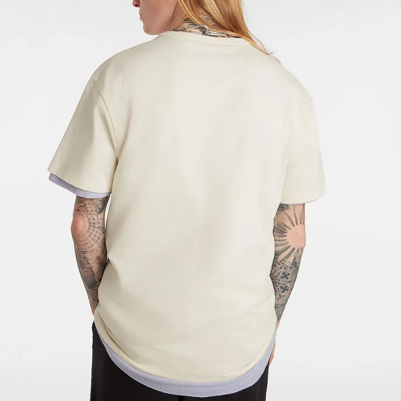 Vans OFF THE WALL T-Shirt Men Ecru-4