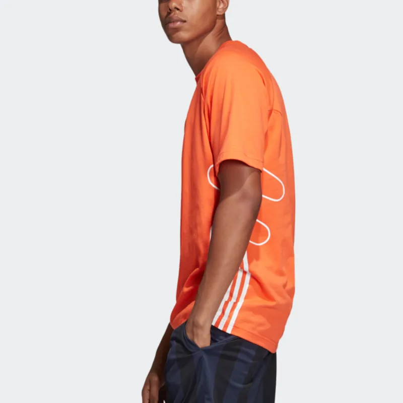 Adidas Originals T Shirt Men's True Orange-5
