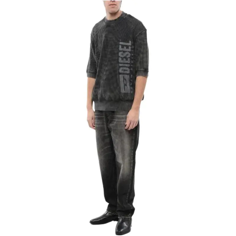 DIESEL T Shirts Men Dark Gray-2
