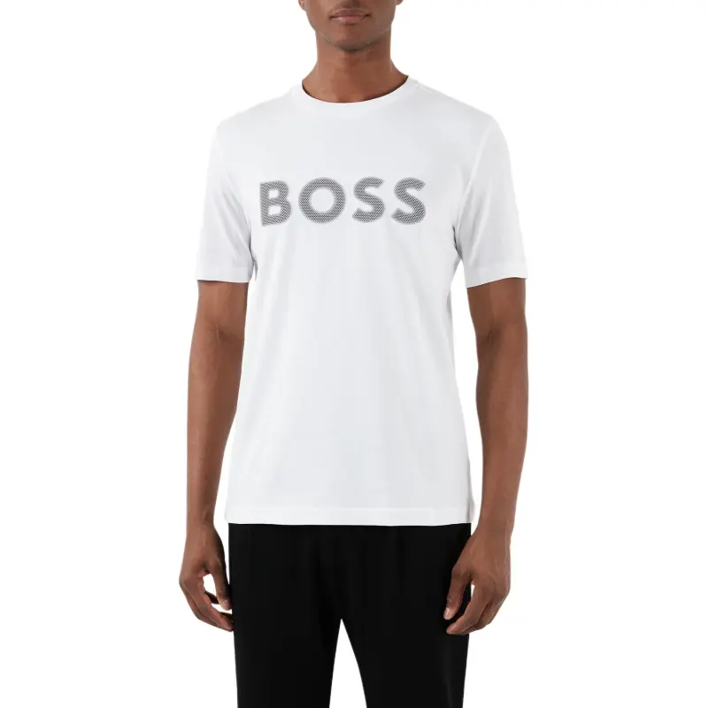HUGO BOSS Logo appliqué T shirt-2