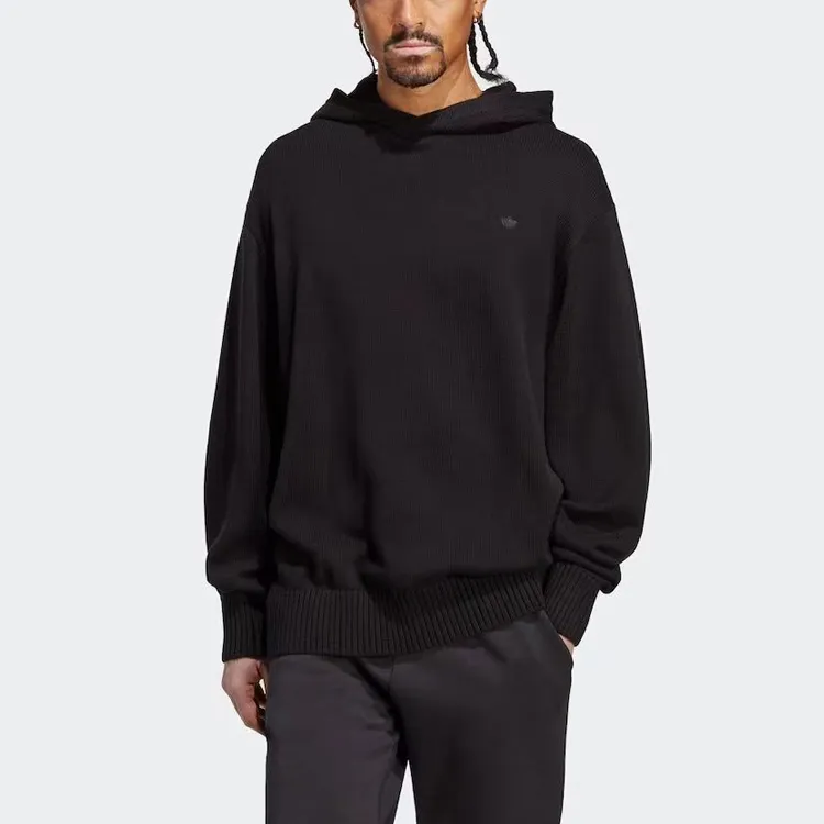 Adidas Originals Premium EssentialsHOODIES Knitwear Men's Black-1