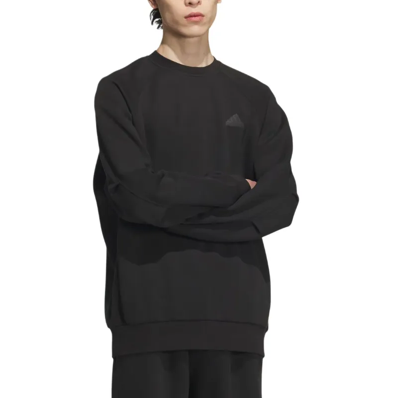 Adidas Spacer Crew Sweatshirt Men's Black-2