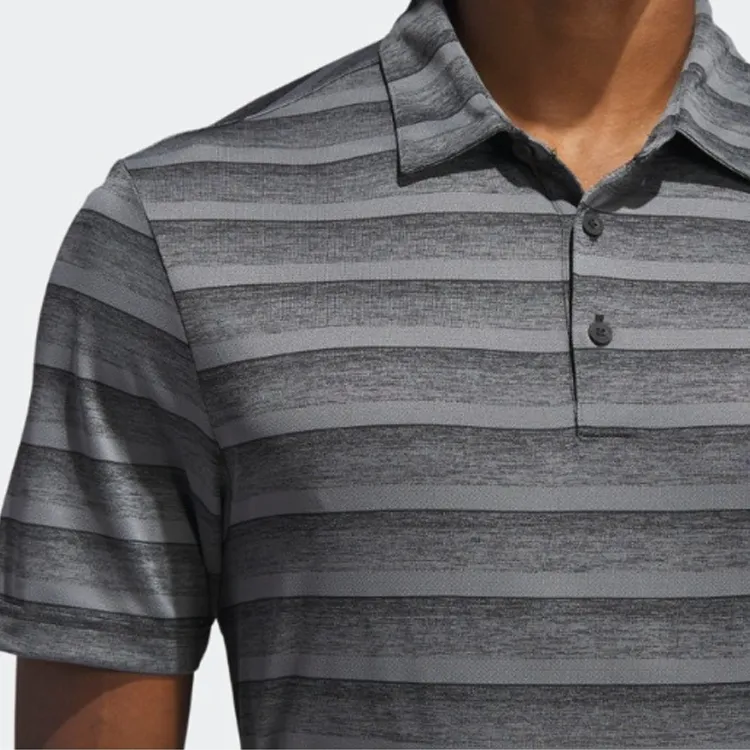 Adidas Free Shipping With AdiClub Two Color Striped Polo Shirt-4