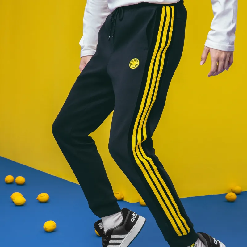 Adidas Neo x SMILEY Knitted Sweatpants Men's Black-5