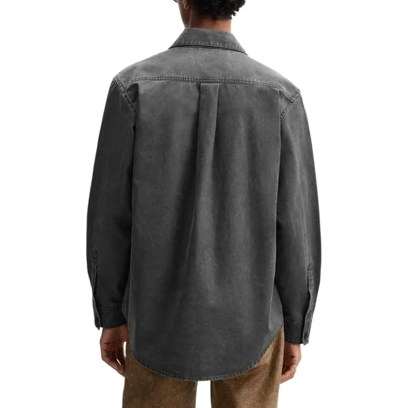 ZARA Denim Jacket Men's Dark Gray-2