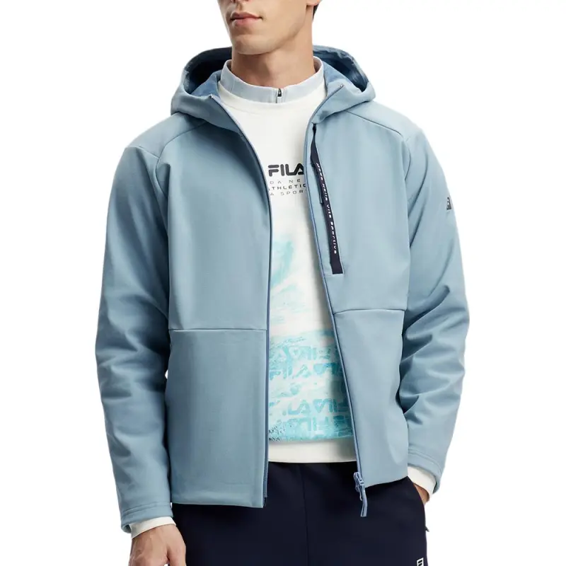 FILA Jacket Men's Star Gray Blue-3