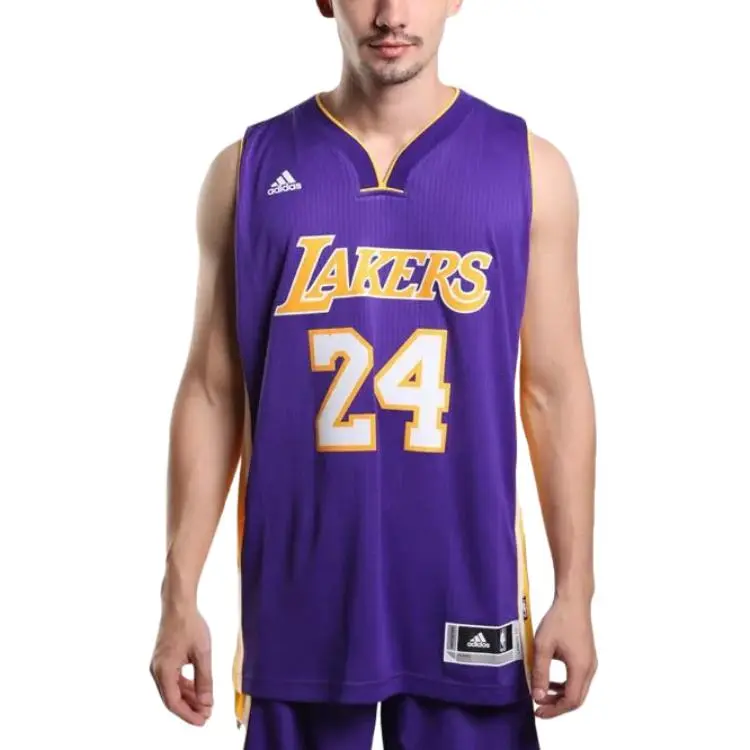 Adidas Basketball Jerseys Unisex Purple-6