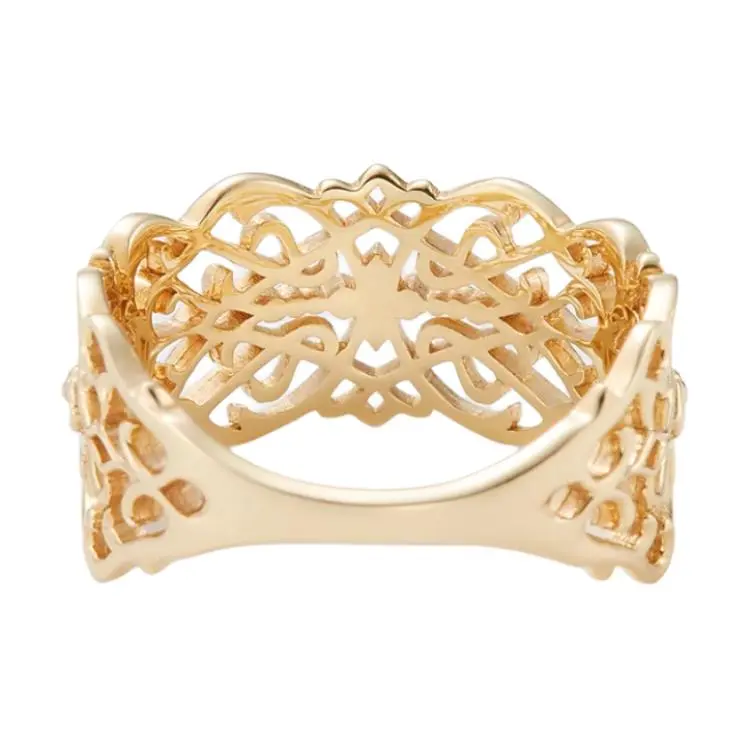 Agete 9K Gold Rings Women's Gold-2