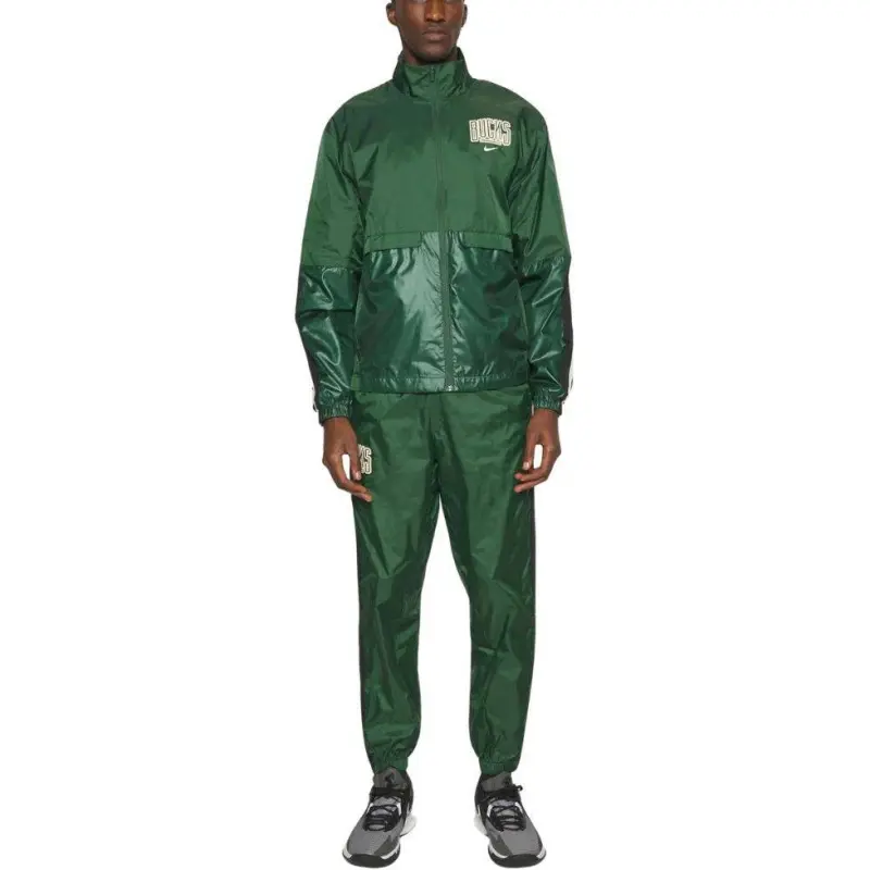 Nike Nba Milwaukee Bucks Courtside Tracksuit-2