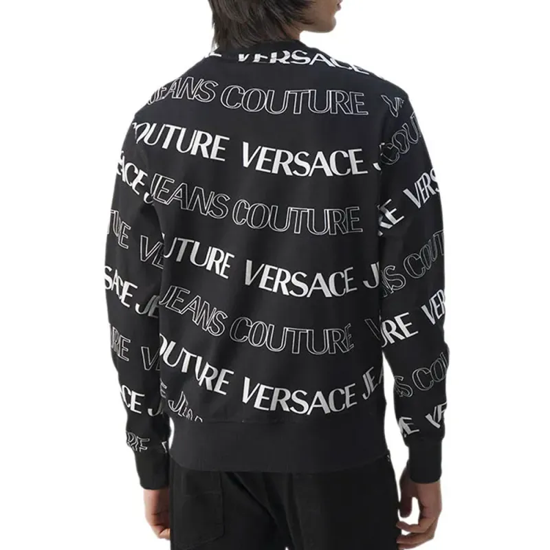 VERSACE JEANS COUTURE SS24 Sweatshirt Men's Black-4