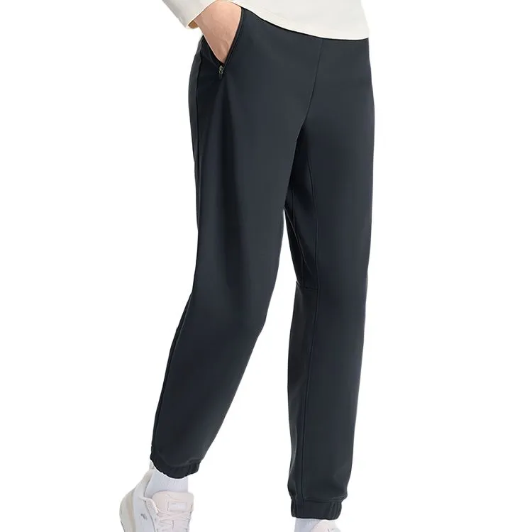 FILA Knitted Sports Pants Women's Pitch Black-3