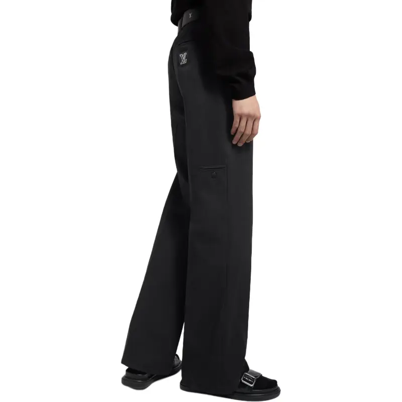 LOUIS VUITTON Flared Preppy Chino Pants-1