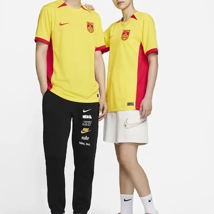 Nike Soccer Jerseys Unisex Opet Yellow/Challenge Red/Challenge Red-2