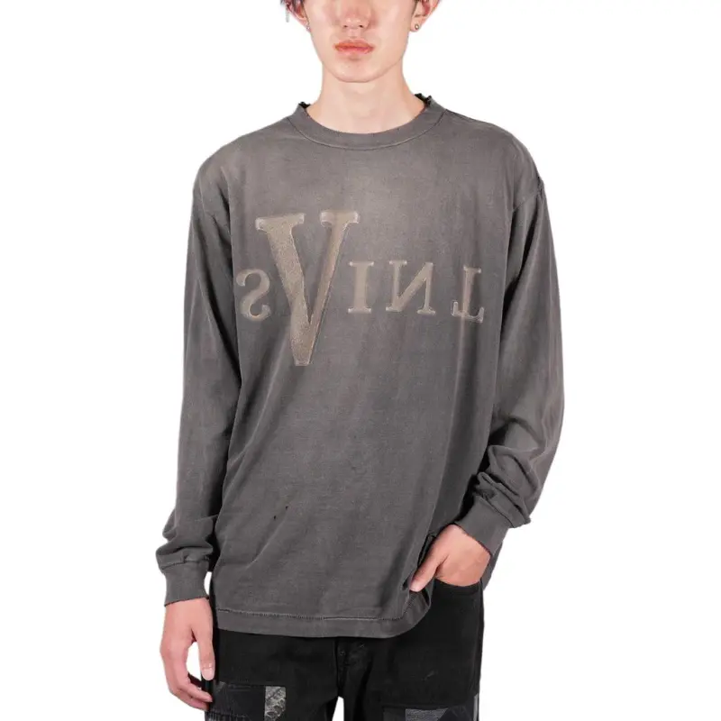 SAINT Mxxxxxx X Vlone Maria L/S T Shirt-4