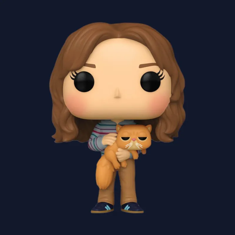 Funko Harry Potter Characters POP! Vinyl Azkaban Prisoner Hermione With Crook And Fluffy Chibi Figures-2