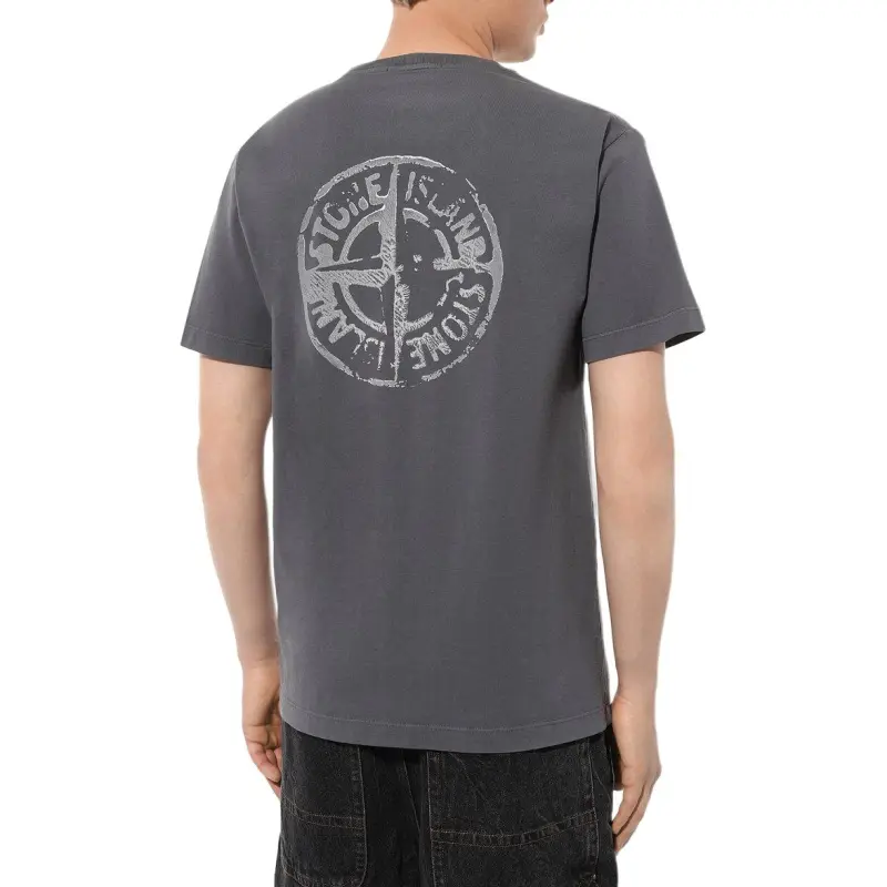 STONE ISLAND T Shirt Men's Gray-3