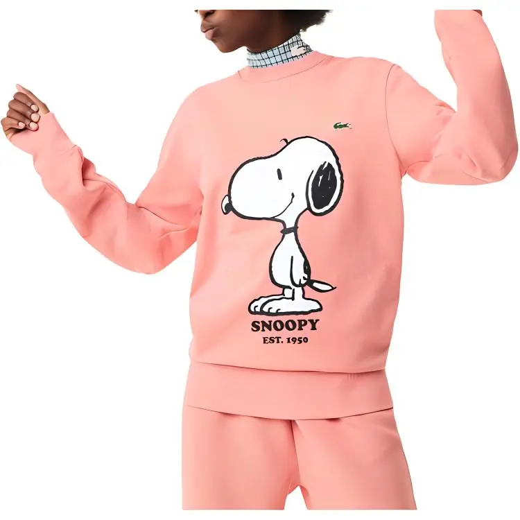 LACOSTE Sweatshirt Men's Pink Orange-4