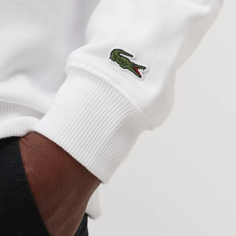 LACOSTE Sweatshirts Men White-3