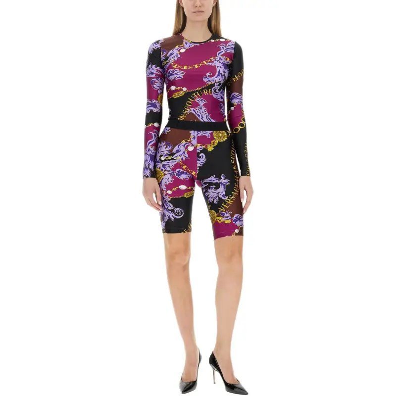 VERSACE JEANS COUTURE Logo print Bodysuit-1