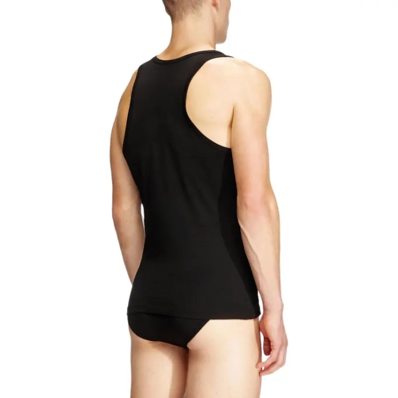 DIESEL Sleeveless T Shirt Men's 2 Pack Black-3