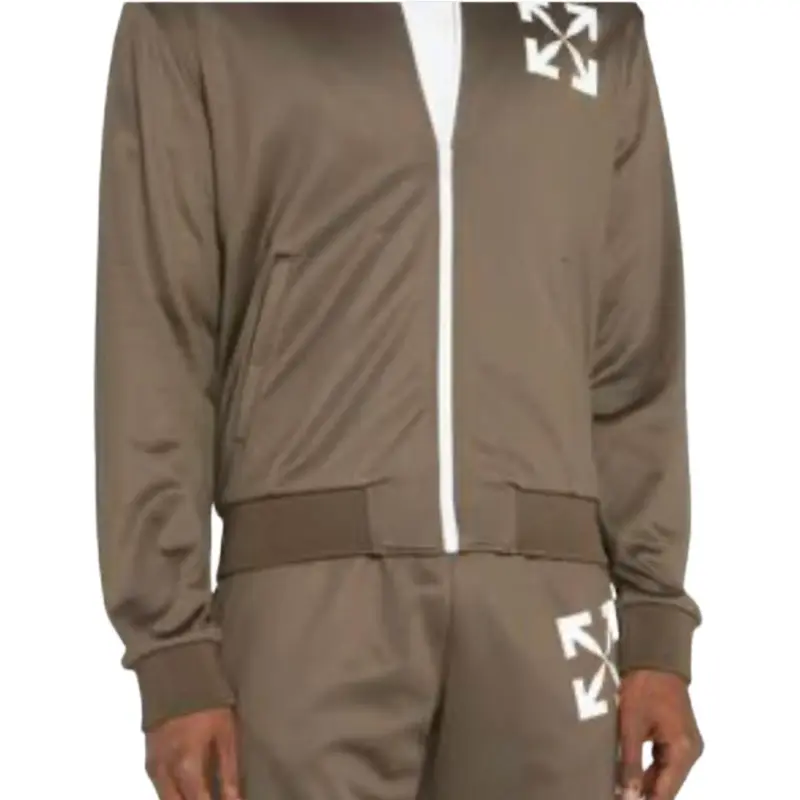OFF WHITE Jackets Men Brown-4