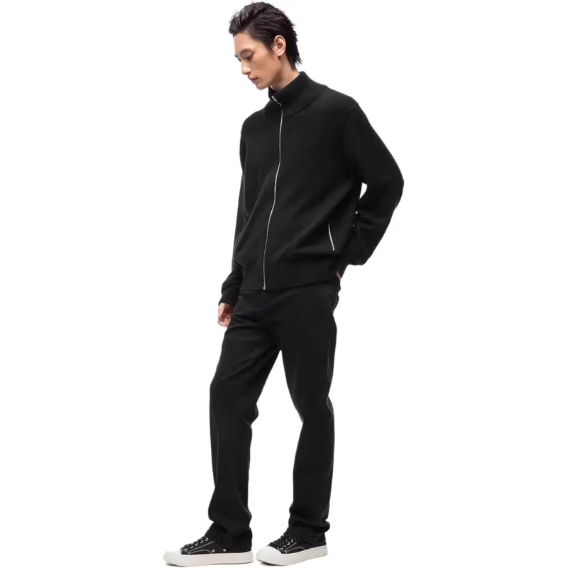 Nice Rice Sweaters Men Black-5