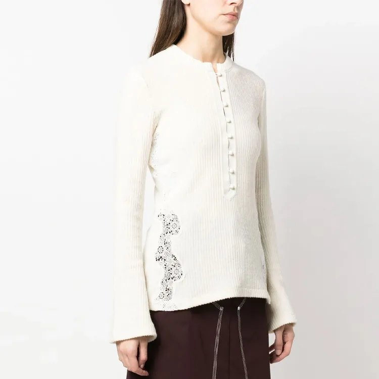 Chloé Flare Sleeved Knit Top-3