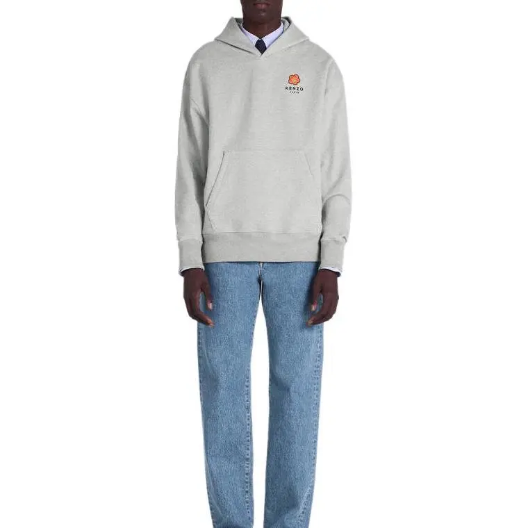 KENZO Logo print Long sleeved Hoodie-4