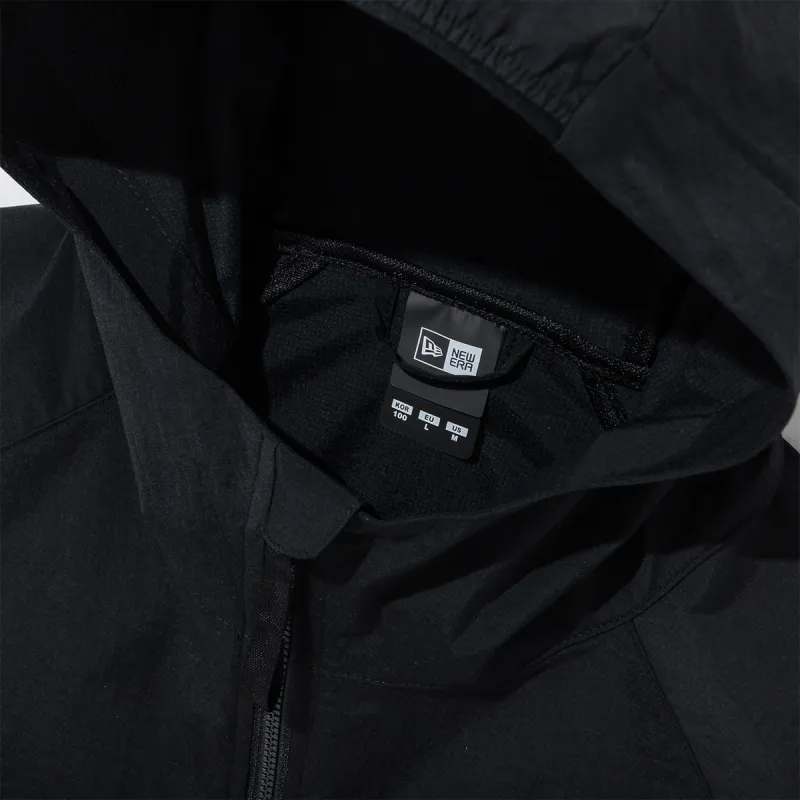 New Era Jacket Korean Style Unisex Black-3