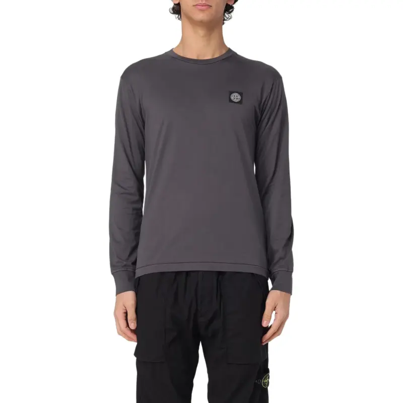 STONE ISLAND T Shirt Men's Gray-3